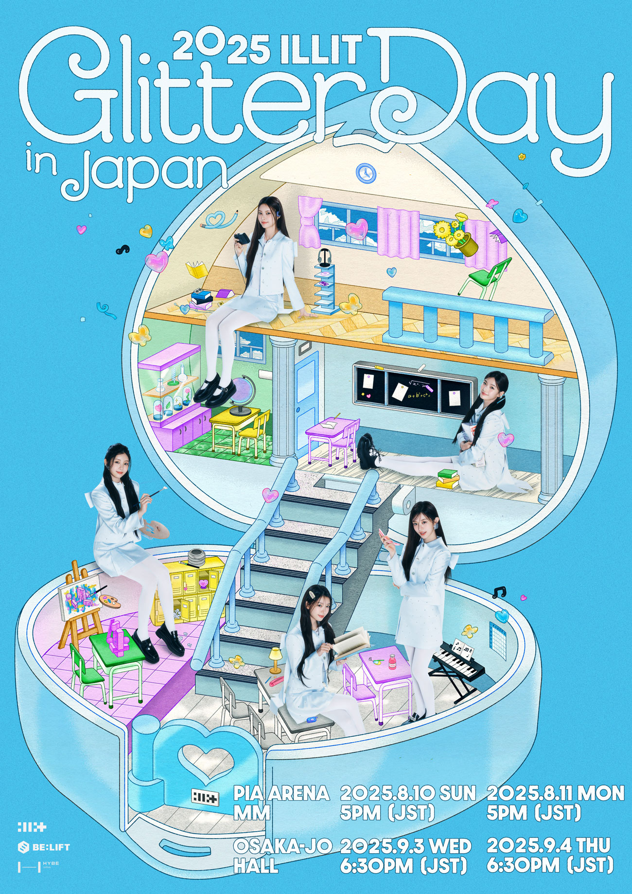 Illit 2025 glitter day in Japan